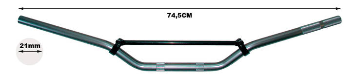 GUIDON CROSS TITANIUM - Mc Styren och handtags - IN701 - 1