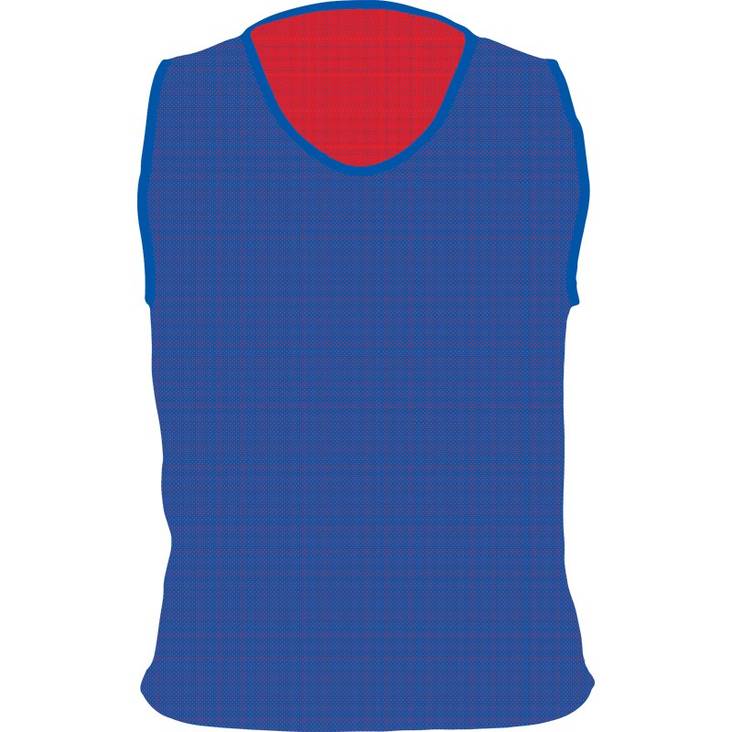 Edge Vändbarväst, blå/ röd - senior - Service och träning - kl103101 - 1