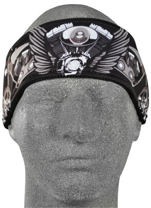 Zan Headgear headband Heart & Wings - Hjälmhuvor och balaclavas - HB001 - 1