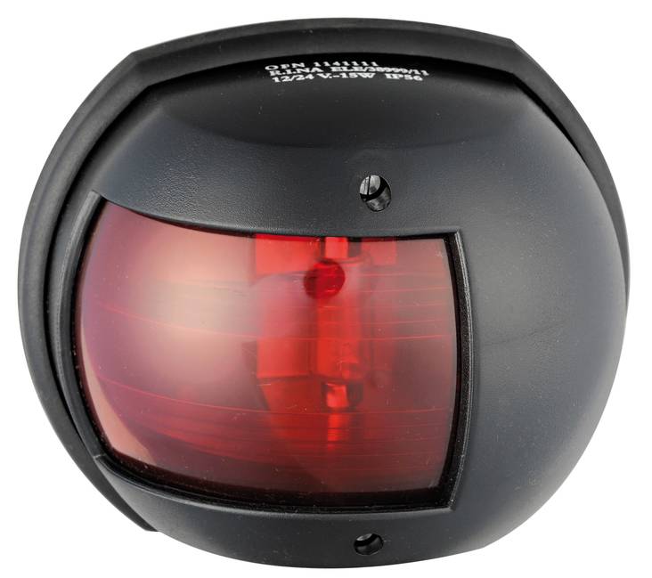 Navlight Maxi20 Black/red 12V - Lanternor - M11-411-01 - 1