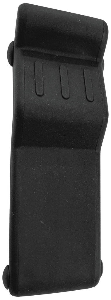 Peak rubber latch musta 96x29mm - Däcksbeslag och tillbehör - M38-200-01 - 1