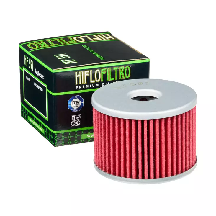 HiFlo oljefilter HF591 - MC Oljefilter - 20-HF591 - 1