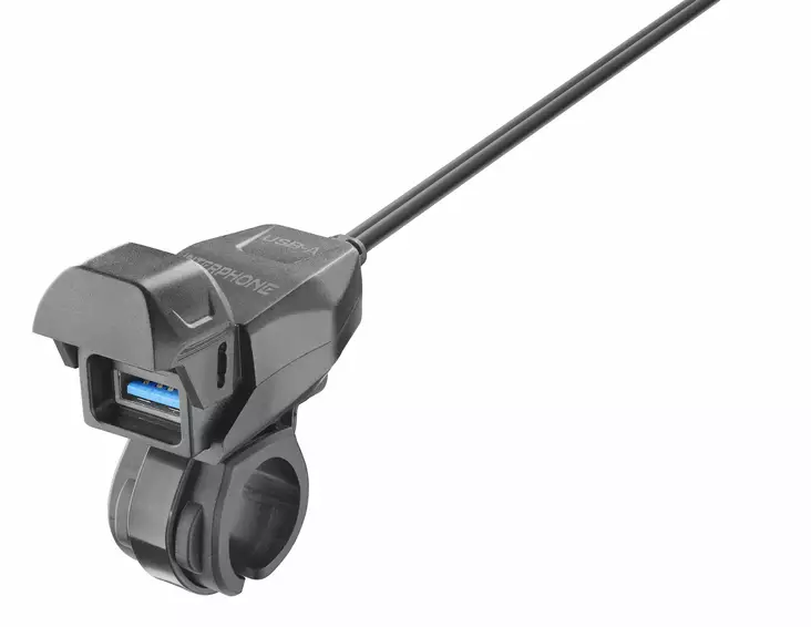 Interphone Handlebar Power Supply With Type A For Motorcycles - MC Mobil och tablet tillbehör - 297-2374-1 - 1