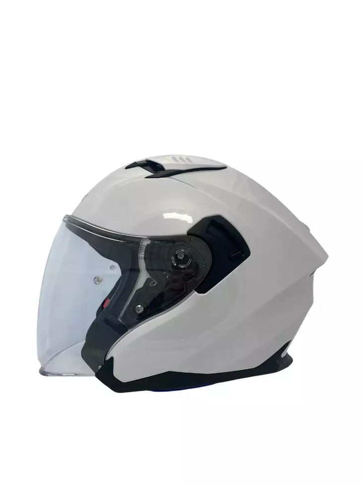 MC-hjälm APEX JI200, pärlvit - MC öppningsbara och öppna hjälmar - 700-25301 - 1