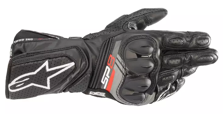 MC handskar Alpinestars SP-8 v3, svart - MC handskar - D372751 - 1
