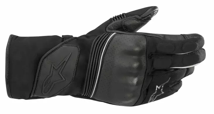 MC-handskar Alpinestars Valparaiso v2 Drystar, svart - MC handskar - D279731 - 1