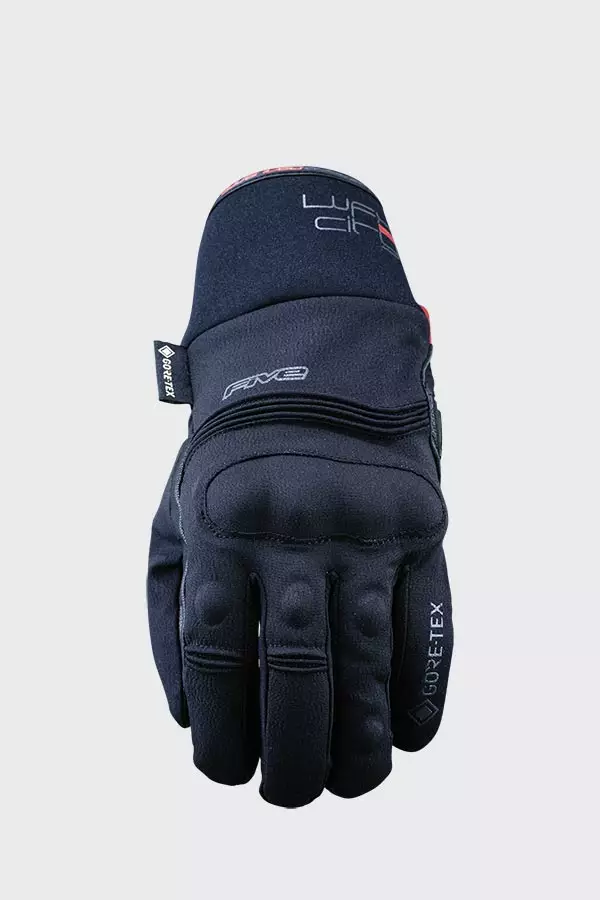 MC handskar Five WFX City Gore-Tex, kort, svart - MC handskar - 661-20031 - 2