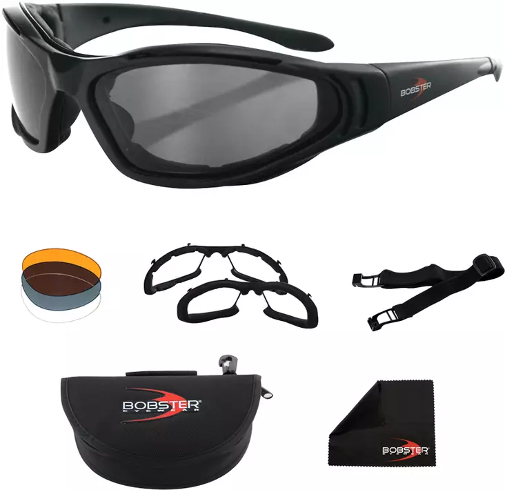 Bobster Raptor II goggles - MC Glasögon - BRA201 - 1