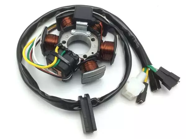 Stator, Ducati-modell, Minarelli AM6 / Derbi motor EBE, EBS D50B - Statorer och tändplattor - 303-02591 - 1