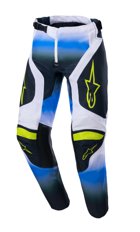 Alpinestars crossbyxa Racer Junior Push Blå/Vit - Barn crossbyxor - D438031 - 2