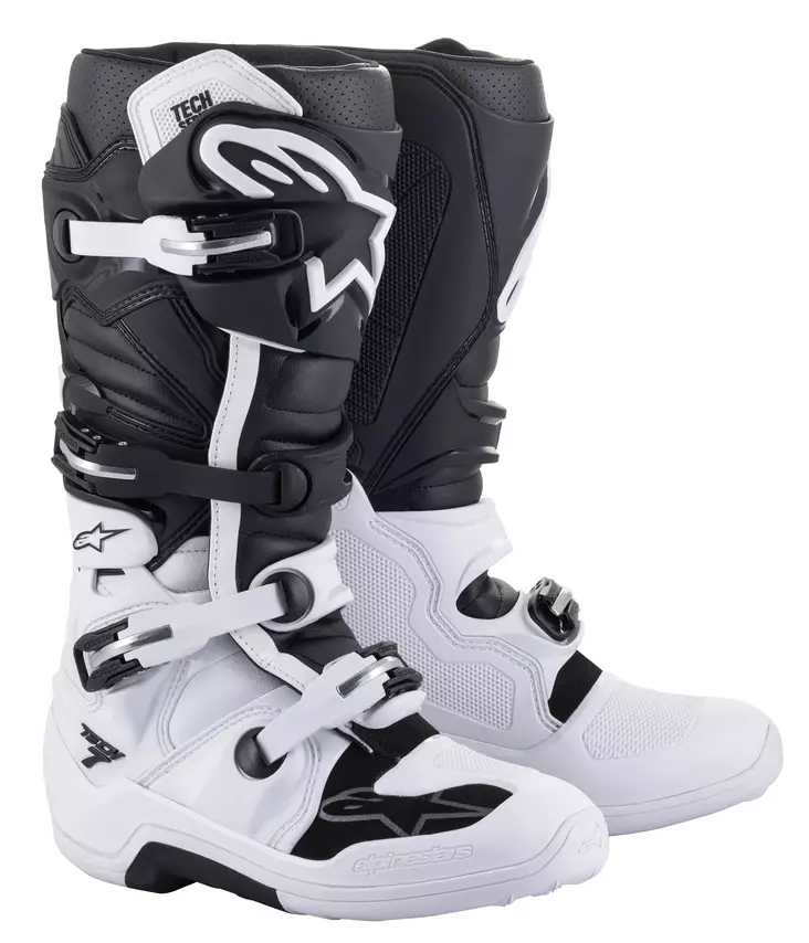 Alpinestars crosstövel Tech 7 svart/vit - Crosstövlar - D382961 - 1