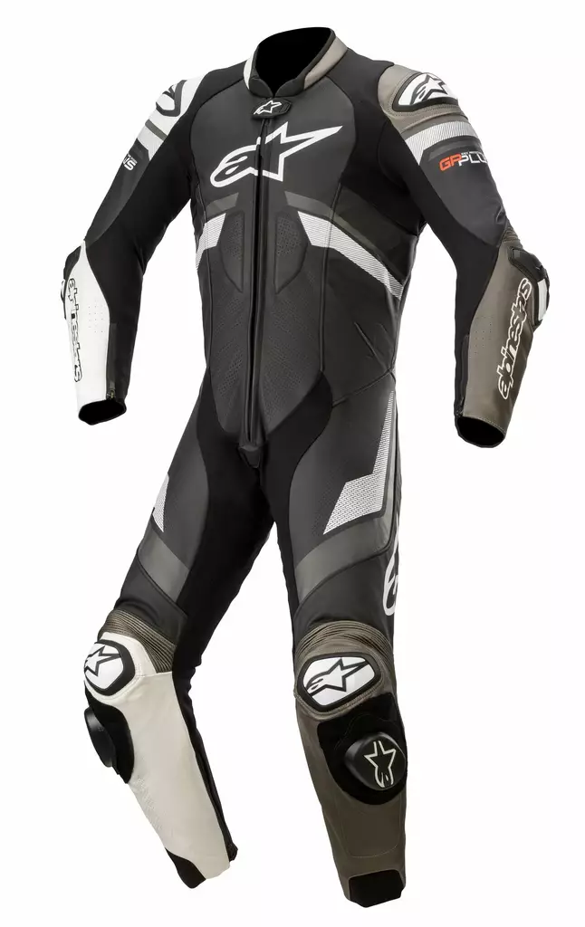 Alpinestars Skinnställ 1-pcs GP Plus v3 Svart/Vit/Metallic - MC skinnställ - D323501 - 1