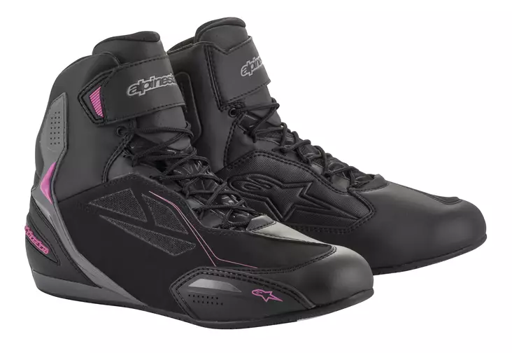 Alpinestars Sko Dam Faster-3 Drystar Svart/Rosa - MC stövlar och skor - D261431 - 1
