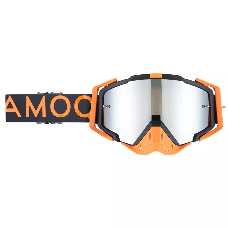 AMOQ Aster Crossglasögon Black-Orange - Silver Mirror - Crossglasögon - 645-22230408-1 - 1