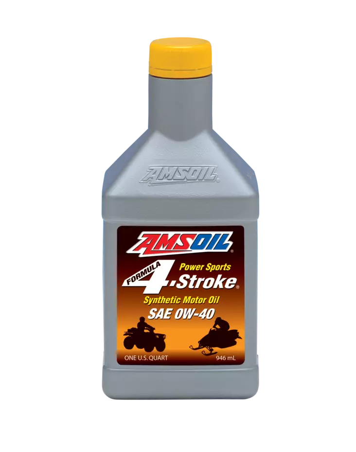 Amsoil 0W-40 Formula 4-Stroke® Power Sports Oil 946ml - 4-T Motoroljor - 55-665-001 - 1