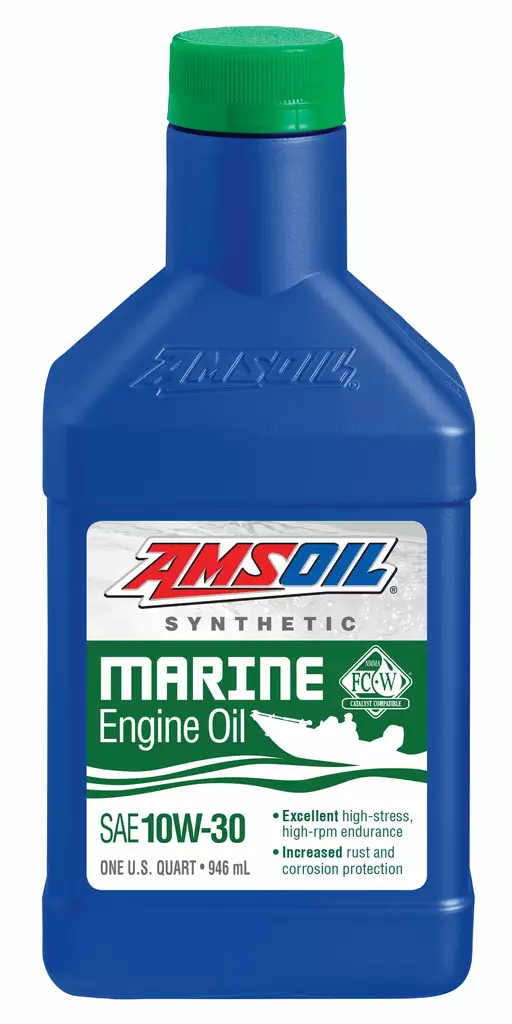 Amsoil 10W-30 Formula 4-Stroke® Marine Synthetic Oil 946ml - Marin oljor - 55-650-001 - 1
