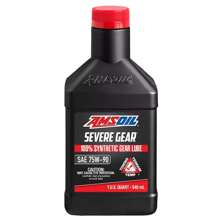 Amsoil SEVERE GEAR 75W-90 Synthetic Gear Lube 946ml - Växel och bak oljor - 55-667-001 - 1