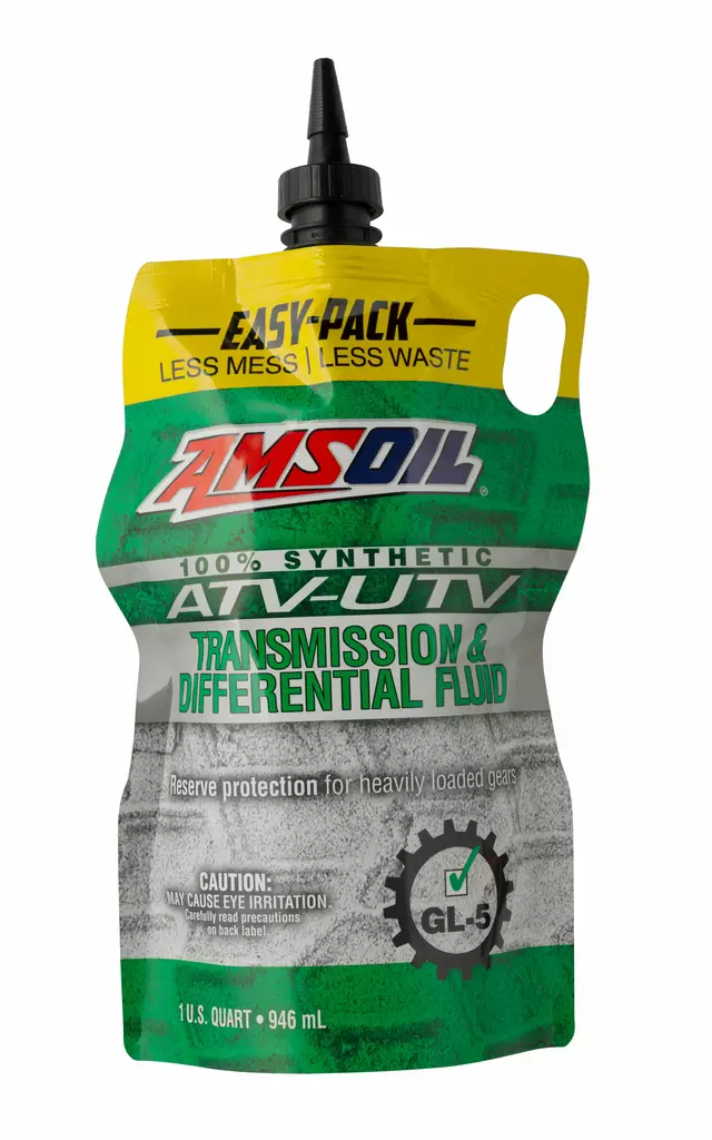Amsoil Synthetic ATV/UTV Transmission & Differential Fluid 946ml - Växel och bak oljor - 55-663-001 - 1