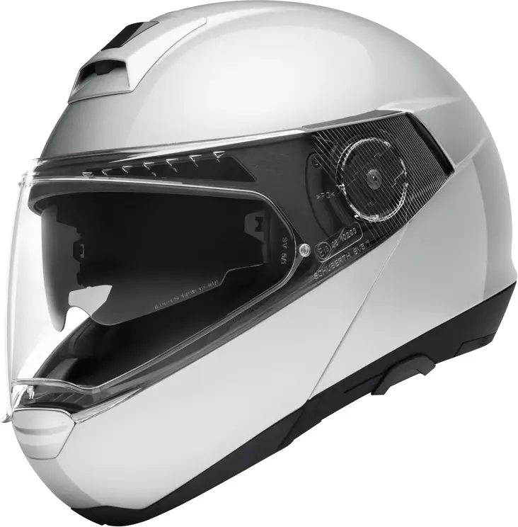 Öppningsbara hjälm Schuberth C4 Pro, silver - MC öppningsbara och öppna hjälmar - 51-1907-1 - 1