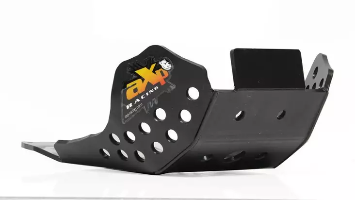 AXP hasplåt PHD 6mm Svart KTM 450 EXCF/SXF/XCF/XCFW 23- / Husqvarna 450 23- - Motocross hasplåt - 397-AX1651 - 1