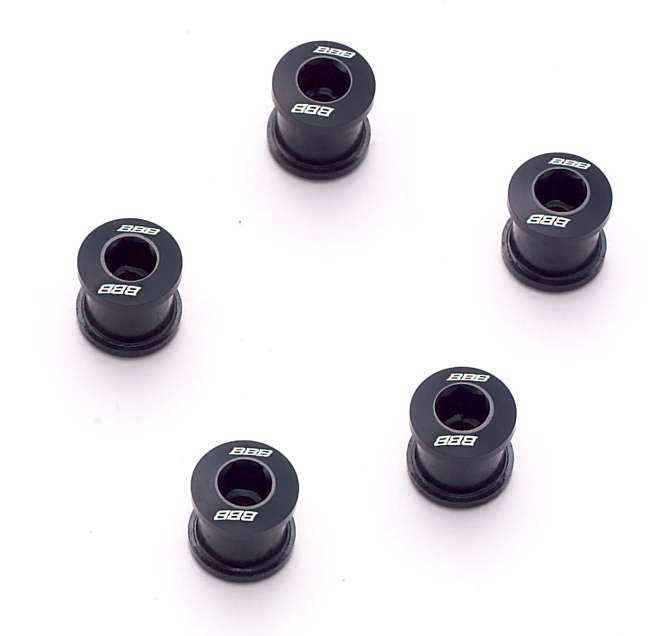 BBB Hjulbultar Hexstars Svart 5st - Gängade kedjehjul - BBB0413009695101 - 1