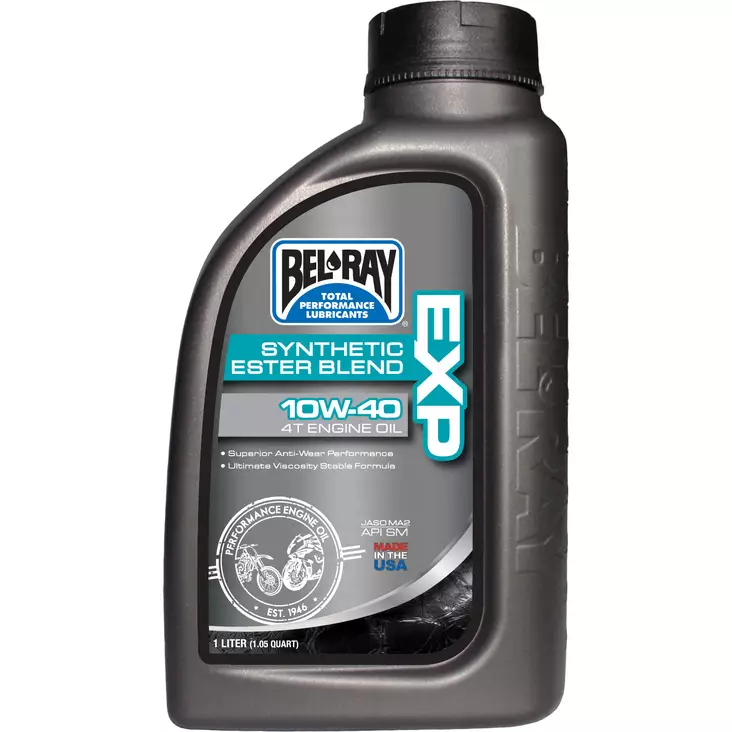 Bel-Ray EXP 15W-50 Synthetic Ester Blend 4T Engine Oil 1L - 4-T Motoroljor - 55-804-001 - 1