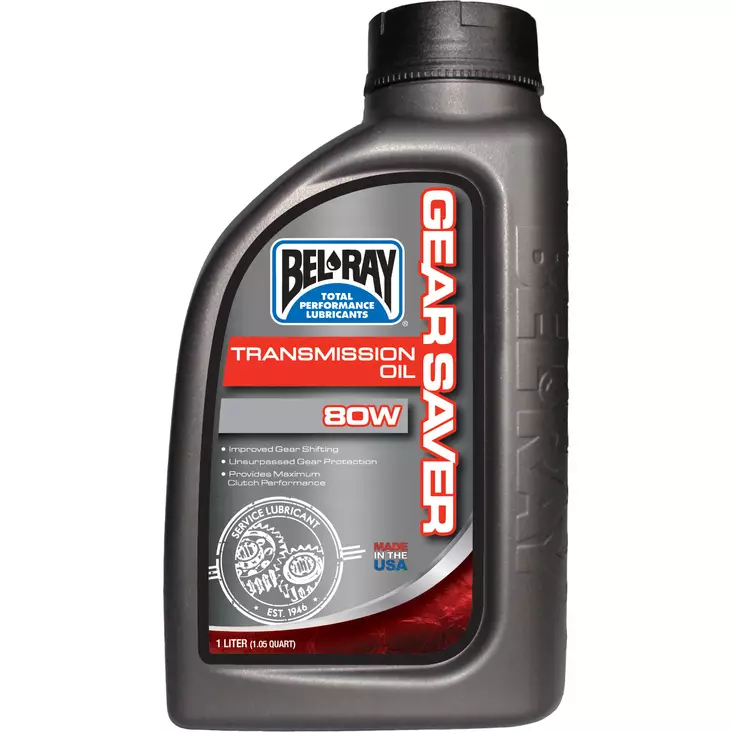 Bel-Ray Gear Saver 80W Transmission Oil 1L - Växel och bak oljor - 55-830-001 - 1