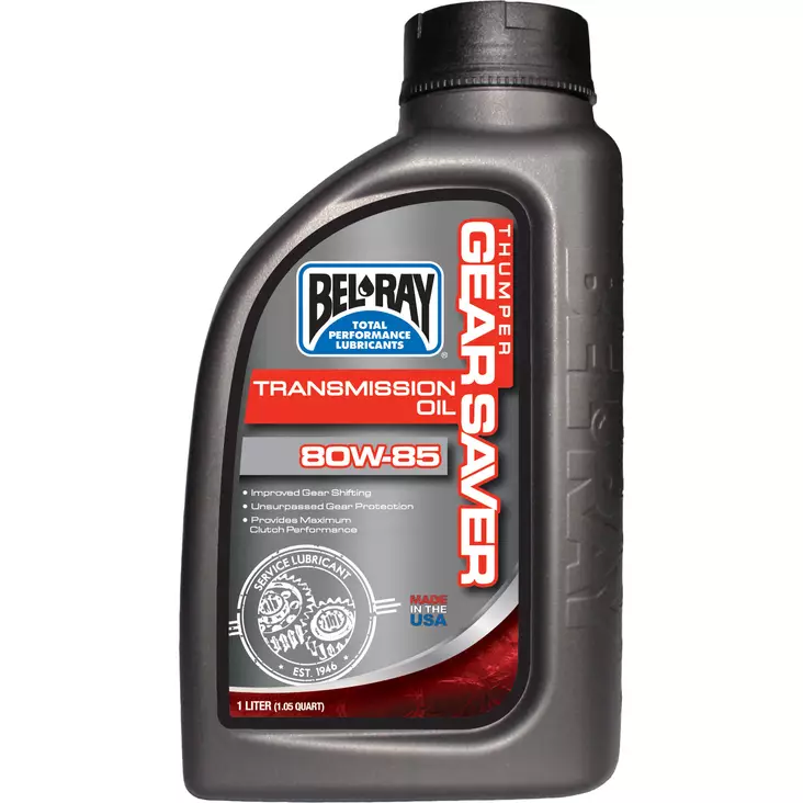 Bel-Ray Thumper Gear Saver 80W-85 Transmission Oil 1L - 4-T Motoroljor - 55-926-001 - 1