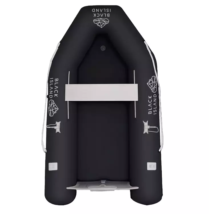 Black Island LIGHT 230 luftdurk svart - Gummibåtar - 100-10091 - 1