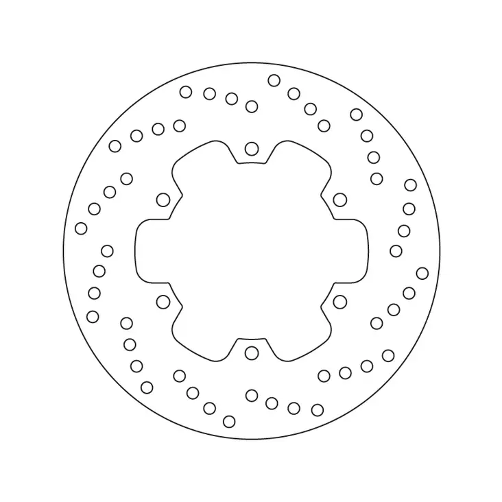 Brembo Bromsskiva Serie Oro - MC Bromsskivor - 232-68B40791 - 1