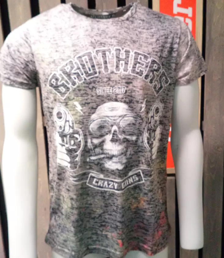 Brothers - "Crazy Guns" t-shirt, S - T-tröjor - 117-0021 - 1