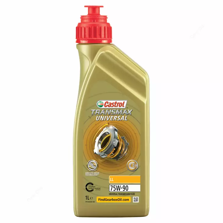 Castrol Transmax Universal LL 75W-90 1L - Växel och bak oljor - 55-457-001 - 1