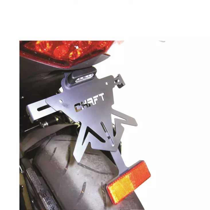 Plate holder Kawasaki Z1000 2010-13 /Z1000SX 2010-18 - MC Skylthållare - UL361 - 1