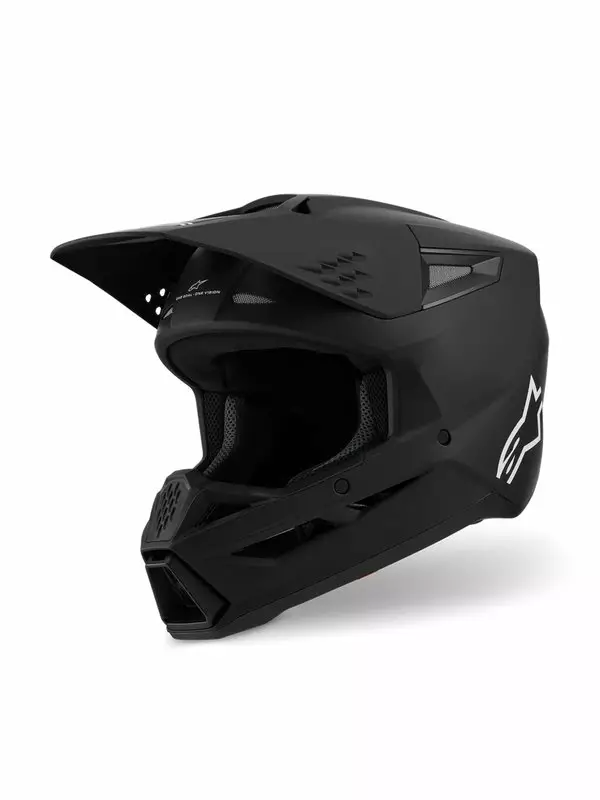 Crosshjälm Alpinestars S-M3, matt svart - Crosshjälmar - D513781 - 1