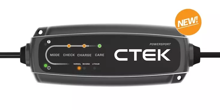 CTEK CT5 Powersport Batterycharger UK Kontakt - Batteriladdare - 141-100-311 - 1