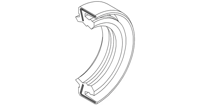 Packbox ARIETE framgaffel: 38x50x10,5 - Motocross oljetätningar - ARI021 - 1