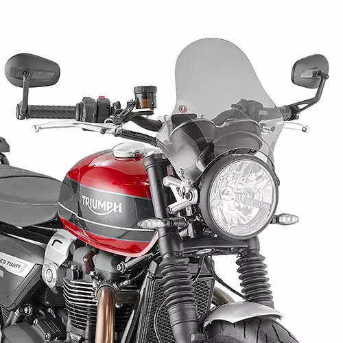 Givi Universal screen, smoked 29,5 x 31 cm - MC Vindrutor - 323-A201 - 1