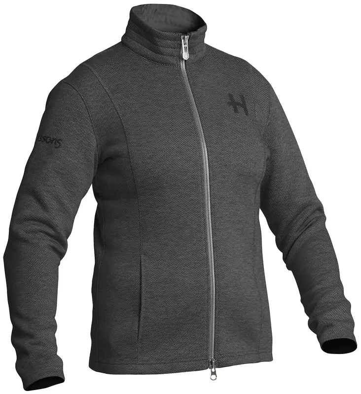 Fleecejacka Halvarssons Djura för damer, mörkgrå - MC jackor - 710-21050690-1 - 1