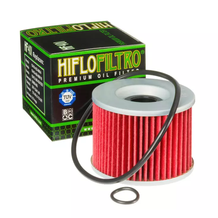 HiFlo oljefilter HF401 (incl.o-rings) - MC Oljefilter - 20-HF401 - 1