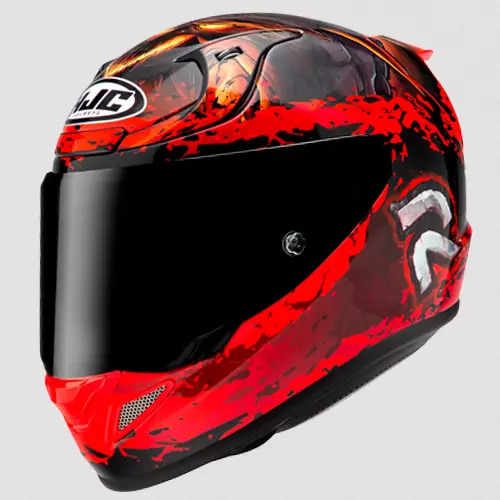 HJC Hjälm RPHA 12 Diablo Blizzard, röd - MC integralhjälmar - 630-25901 - 1