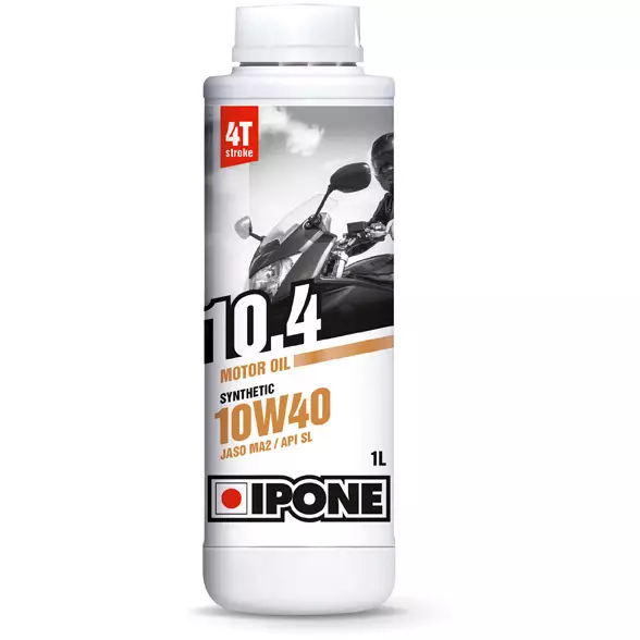 Ipone 10.4 10W40 semi-synt. 1L (15) - 4-T Motoroljor - 55-120-001 - 1