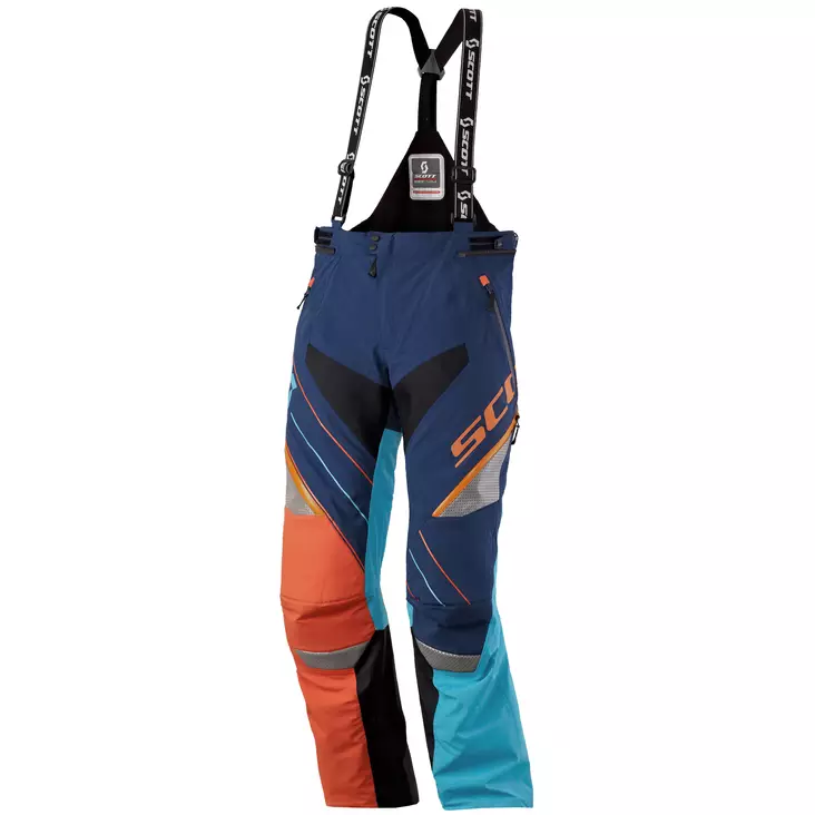 Skoterbyxor Scott Comp Pro Shell, blå/orange - Skoterbyxor - 623-7010-1 - 1