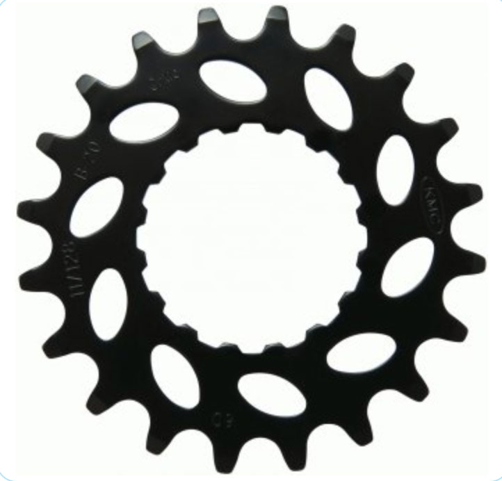 Framdrev KMC, E-Bike Bosch, 21T, svart, 11/128" - Elcyklar hjul - BSFB5021 - 1