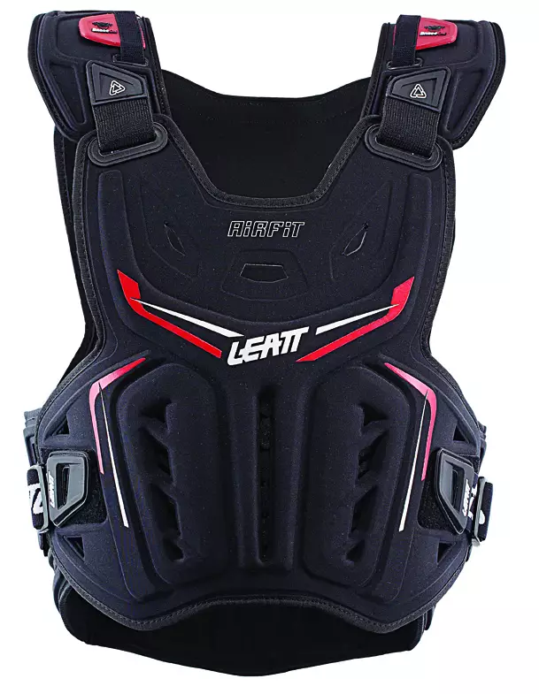 Leatt Skyddsväst 3DF AirFit Svart/Röd - Bröstskydd - 681-192038-1 - 1