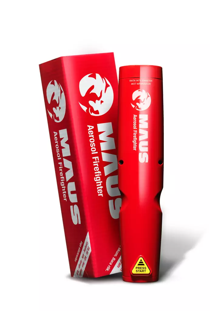 MAUS Xtin Klein brandsläckare - Säkerhetsutrustning - 128-1001 - 1