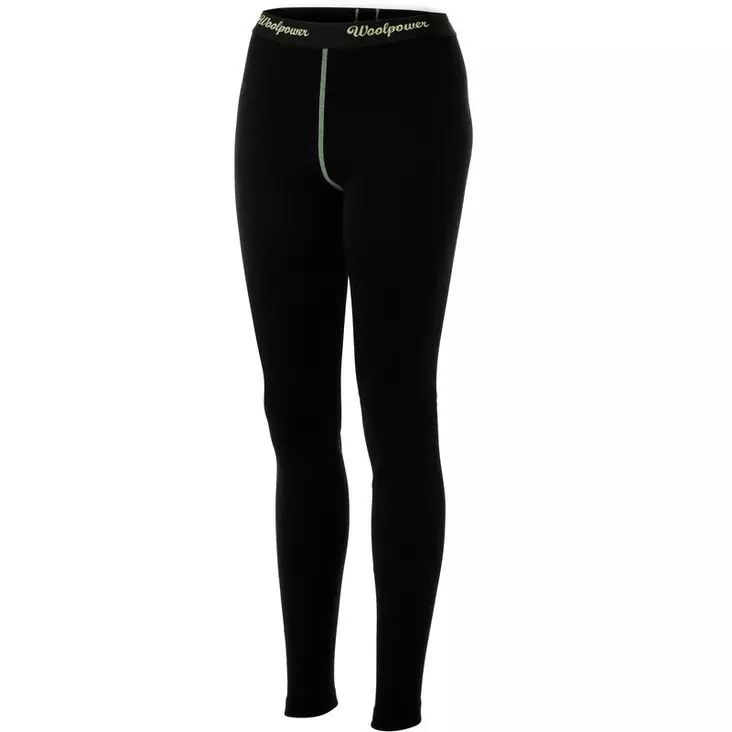 Underställ Byxor Woolpower Long John Mens merino, svart - Underställ - 582-6341 - 1