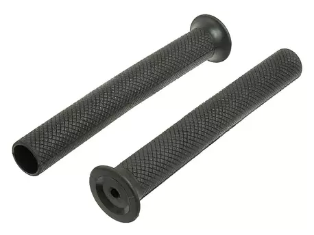 Sno-X Gummihandtag parvis lång modell svart - Snöskoter handtag - 88-101 - 1