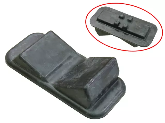 Sno-X Gummidämpare skida Polaris - Snöskoter gummistopp skida - 88-08301 - 1