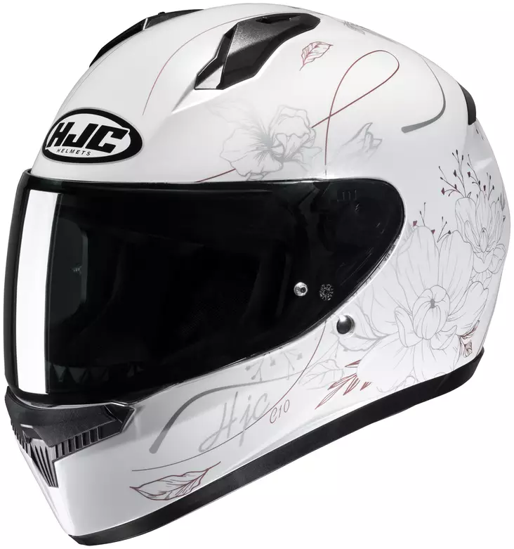 Motorcykelhjälm HJC C10 Epik, svart/rosa MC8 - MC integralhjälmar - 630-23121 - 1