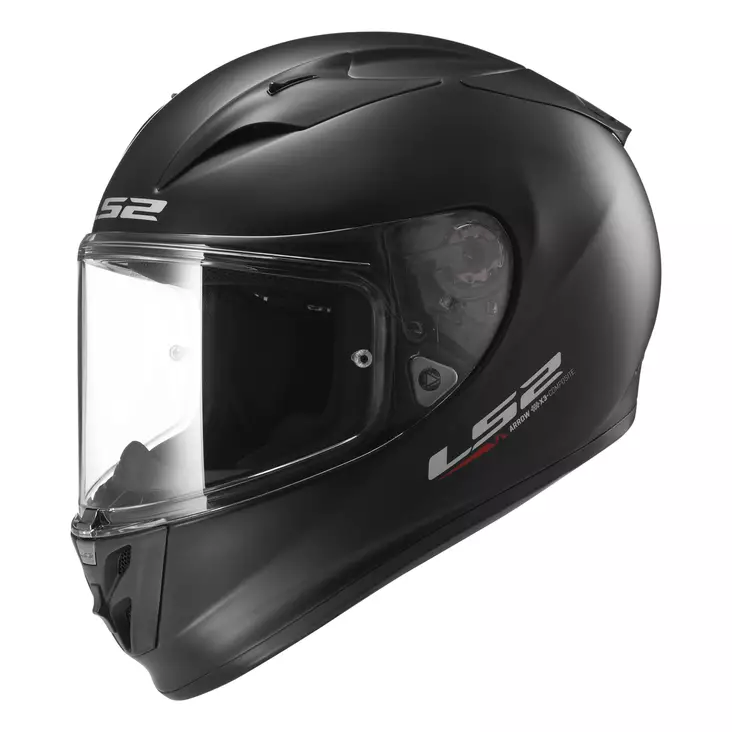 Integralhjälm LS2 FF323 arrow solid matt svart - MC integralhjälmar - 636-7000-1 - 1